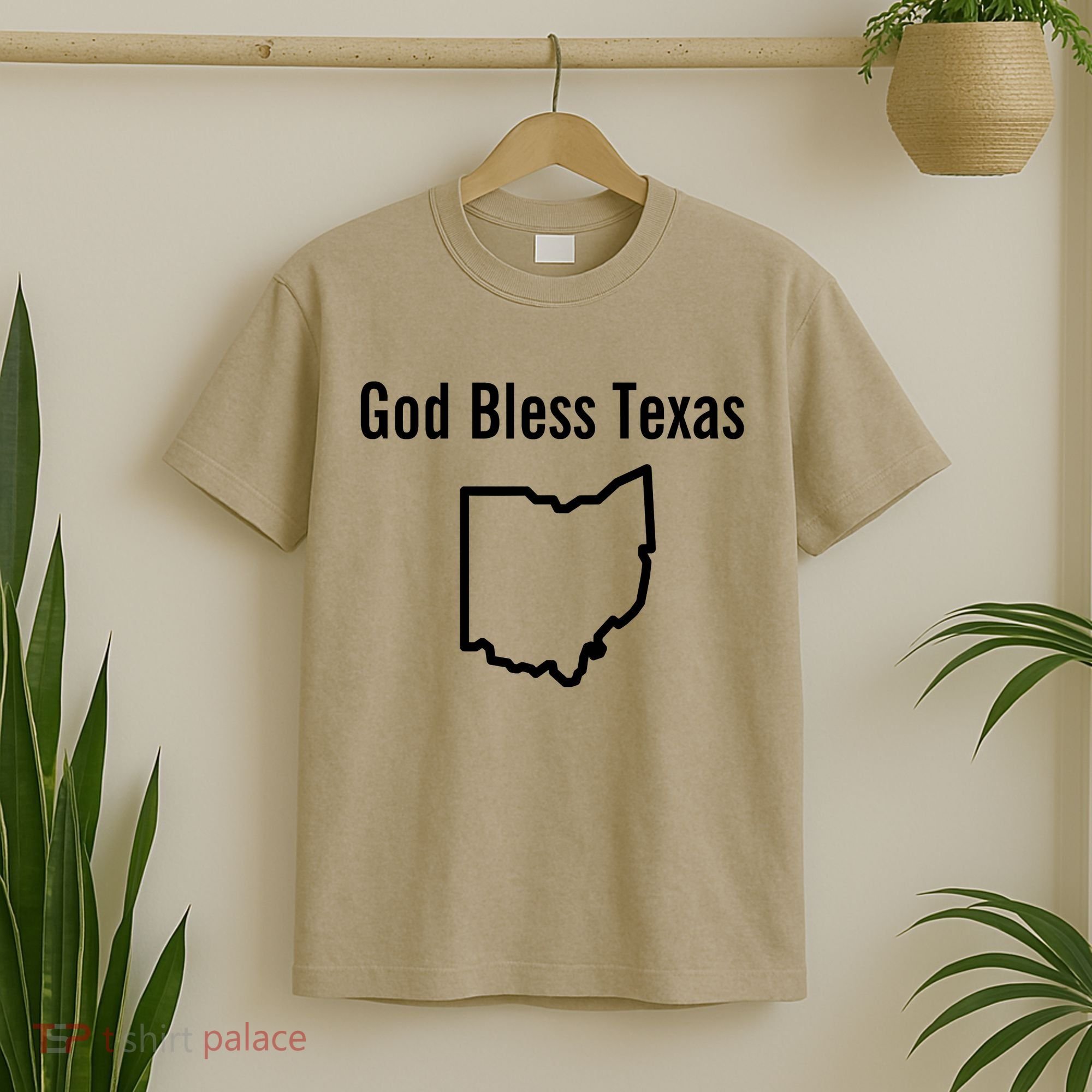 God Bless Texas Ohio T-Shirt