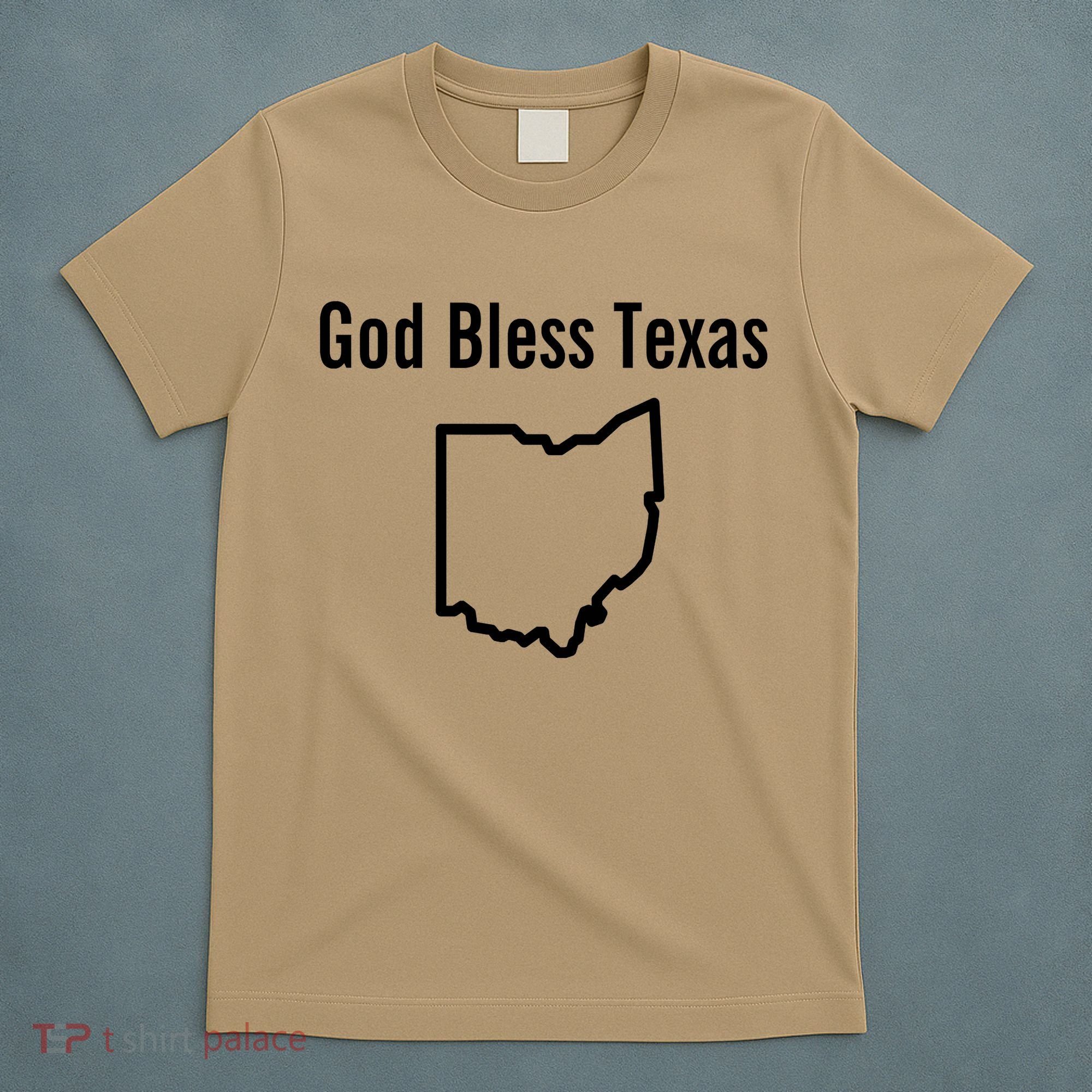 God Bless Texas Ohio T-Shirt