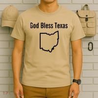 God Bless Texas Ohio T-Shirt thumb 6