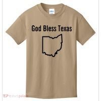 God Bless Texas Ohio Kids T-Shirt thumb 0