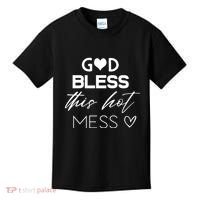 God Bless This Hot Mess Kids T-Shirt thumb 0