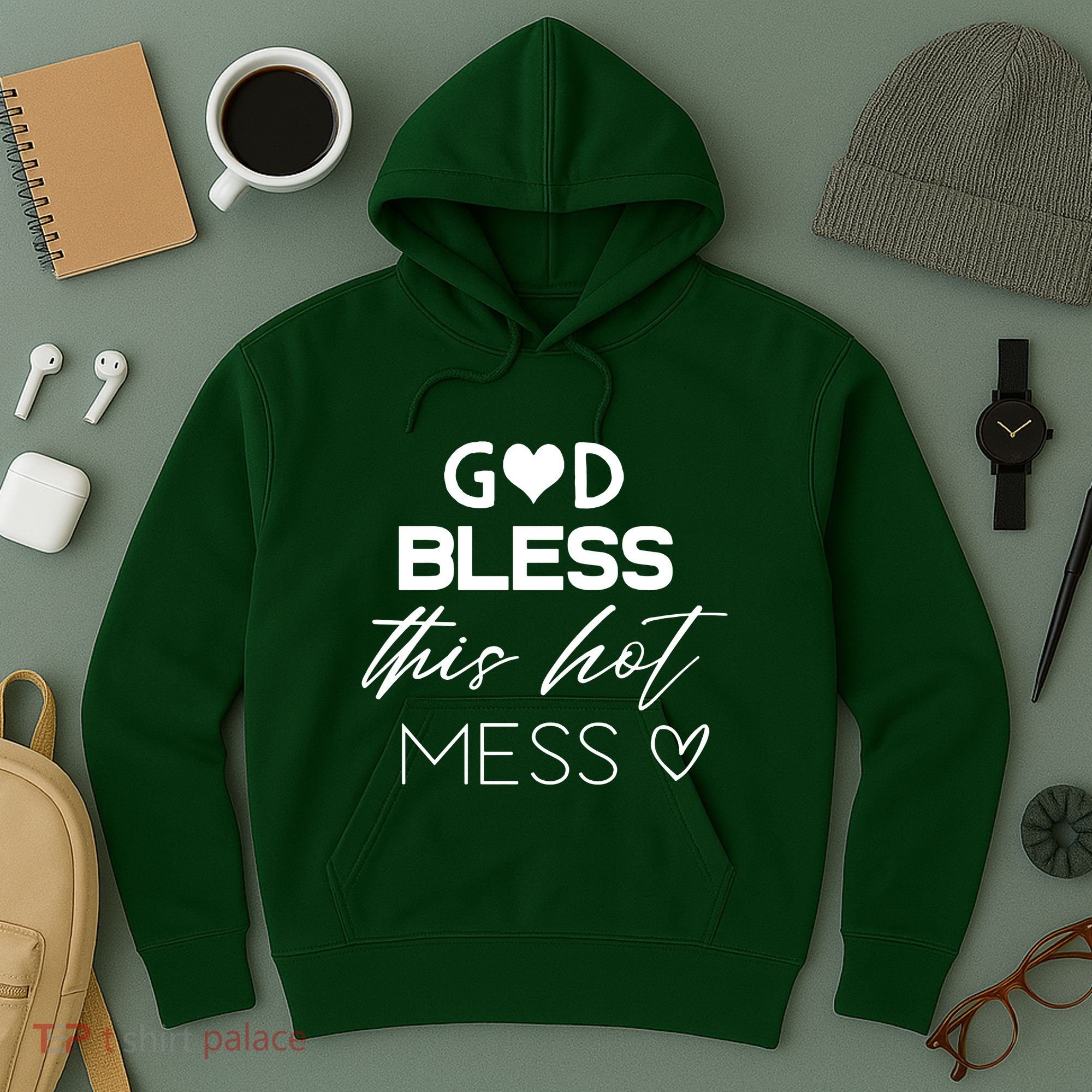 God Bless This Hot Mess Hoodie