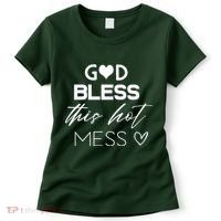 God Bless This Hot Mess Women's T-Shirt thumb 0