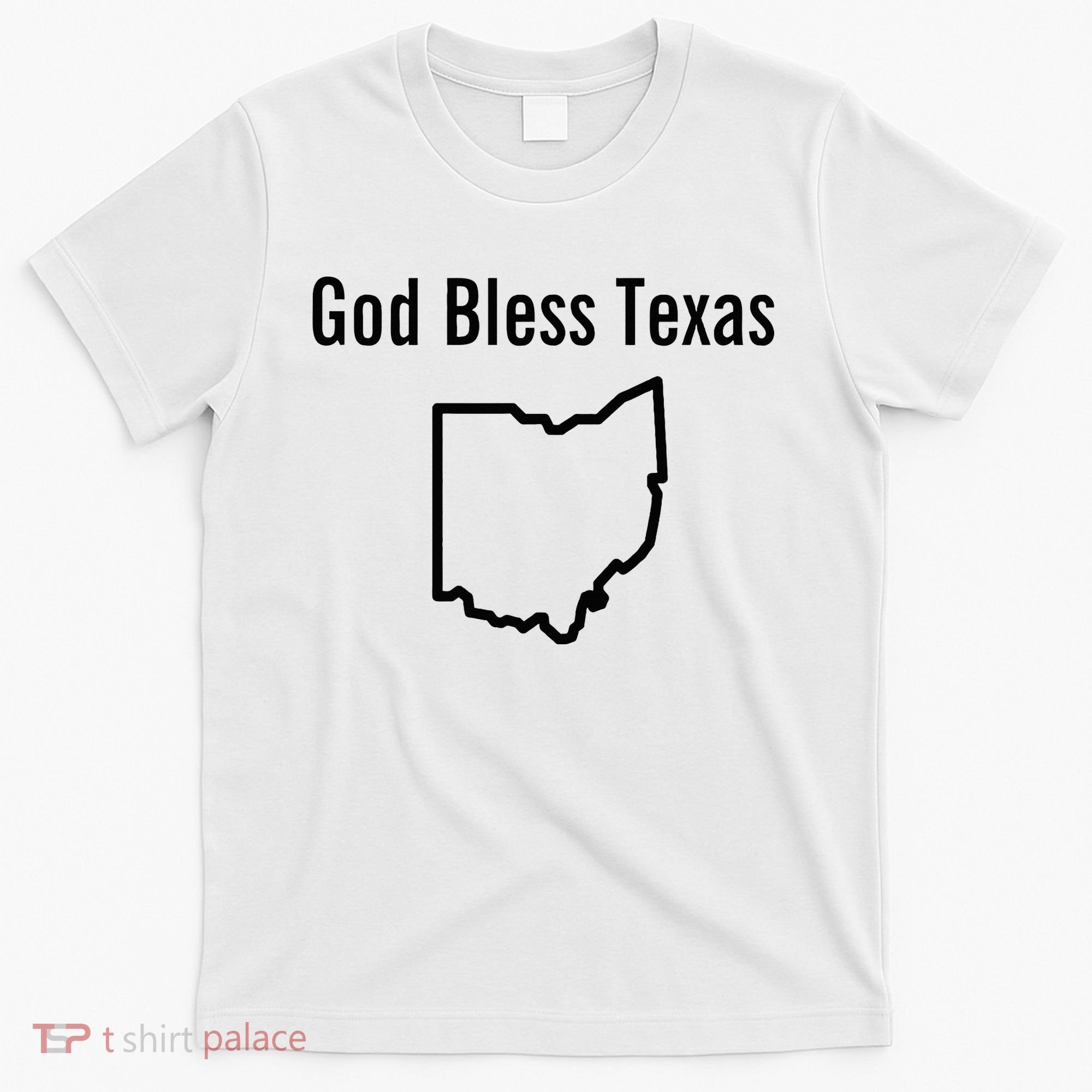 God Bless Texas Ohio T-Shirt