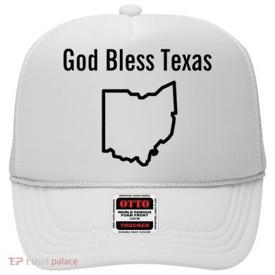 God Bless Texas Ohio Hat