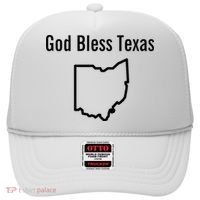 God Bless Texas Ohio Hat thumb 0