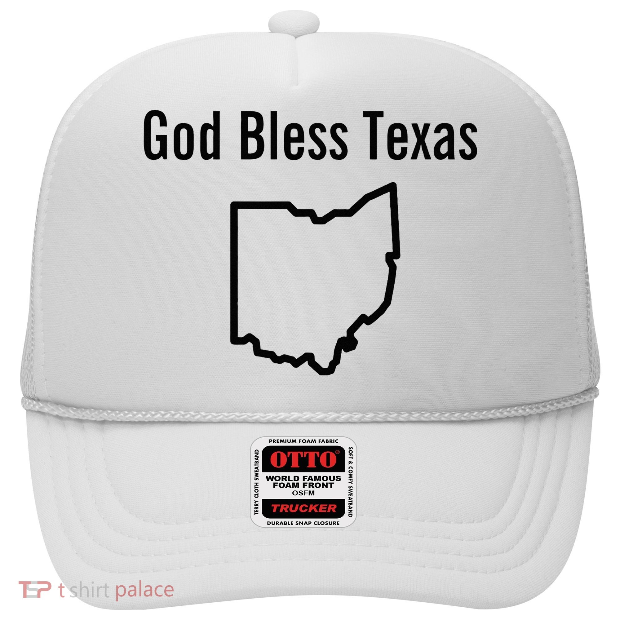 God Bless Texas Ohio Hat