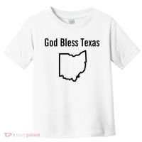 God Bless Texas Ohio Toddler T-Shirt thumb 0