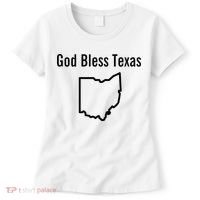 God Bless Texas Ohio Women's T-Shirt thumb 0