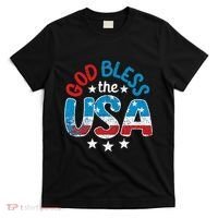 God Bless The Usa American Flag Patriotic T-Shirt thumb 0
