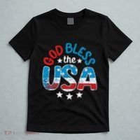 God Bless The Usa American Flag Patriotic T-Shirt thumb 5
