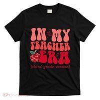 Groovy Back To School In My Third Grade Teacher Era Student T-Shirt thumb 0