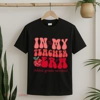 Groovy Back To School In My Third Grade Teacher Era Student T-Shirt thumb 2