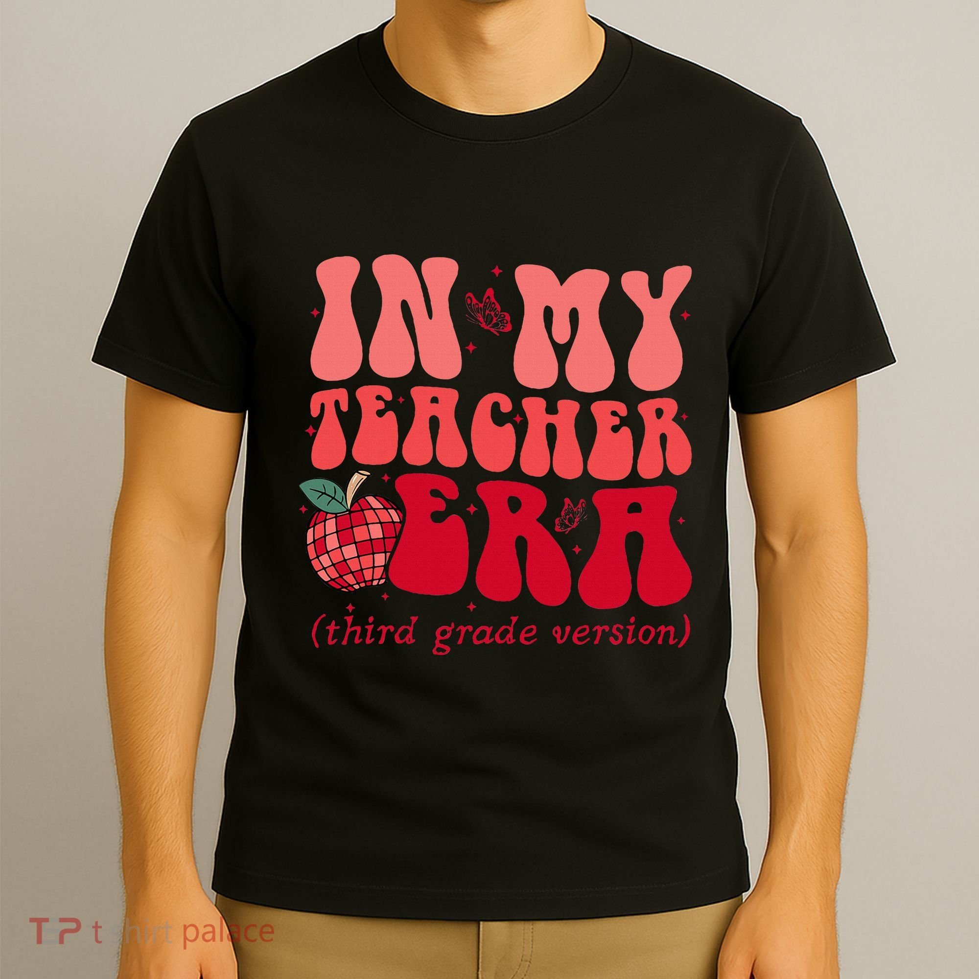 Groovy Back To School In My Third Grade Teacher Era Student T-Shirt