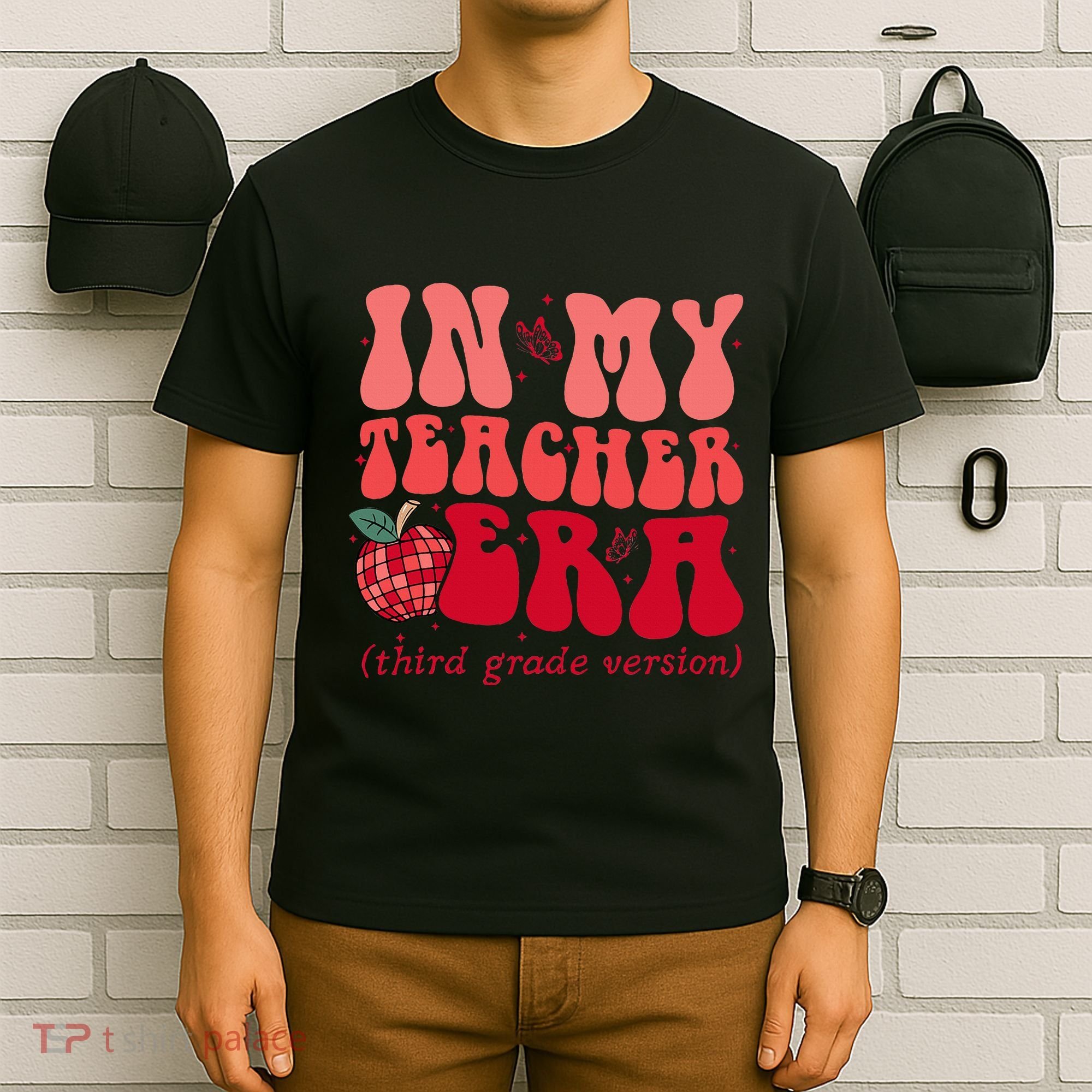 Groovy Back To School In My Third Grade Teacher Era Student T-Shirt