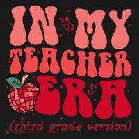 Groovy Back To School In My Third Grade Teacher Era Student Women's Hoodie thumb 2