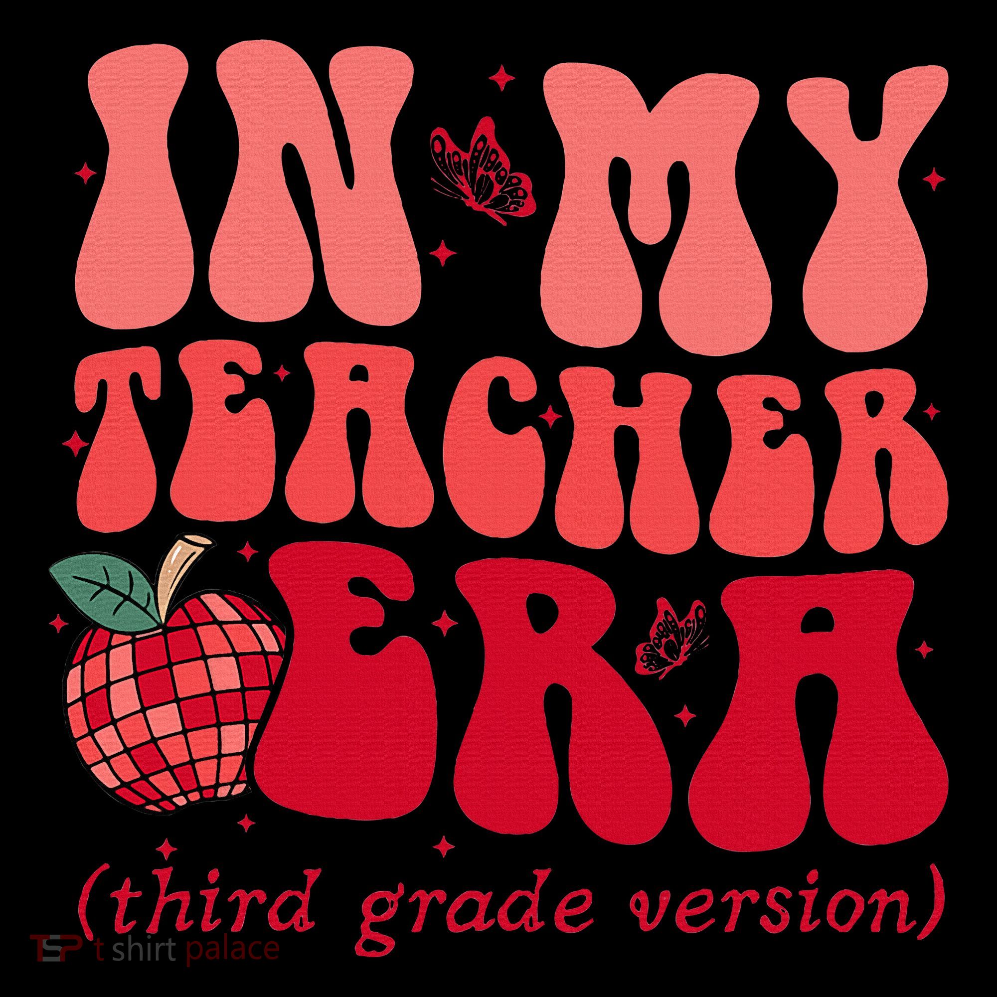 Groovy Back To School In My Third Grade Teacher Era Student Women's Hoodie