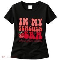 Groovy Back To School In My Third Grade Teacher Era Student Women's T-Shirt thumb 0