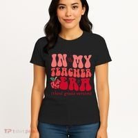 Groovy Back To School In My Third Grade Teacher Era Student Women's T-Shirt thumb 4