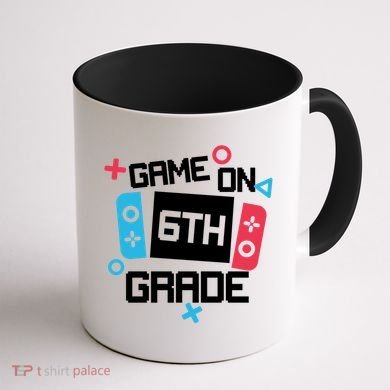 Gamer Back To School Gift Game On Sixth 6Th Grade Cute Gift Coffee Mug back