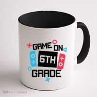 Gamer Back To School Gift Game On Sixth 6Th Grade Cute Gift Coffee Mug thumb 1