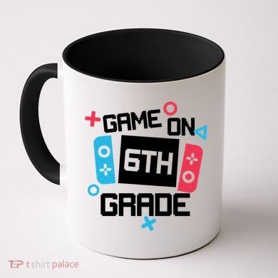 Gamer Back To School Gift Game On Sixth 6Th Grade Cute Gift Coffee Mug
