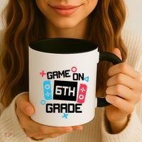 Gamer Back To School Gift Game On Sixth 6Th Grade Cute Gift Coffee Mug thumb 3