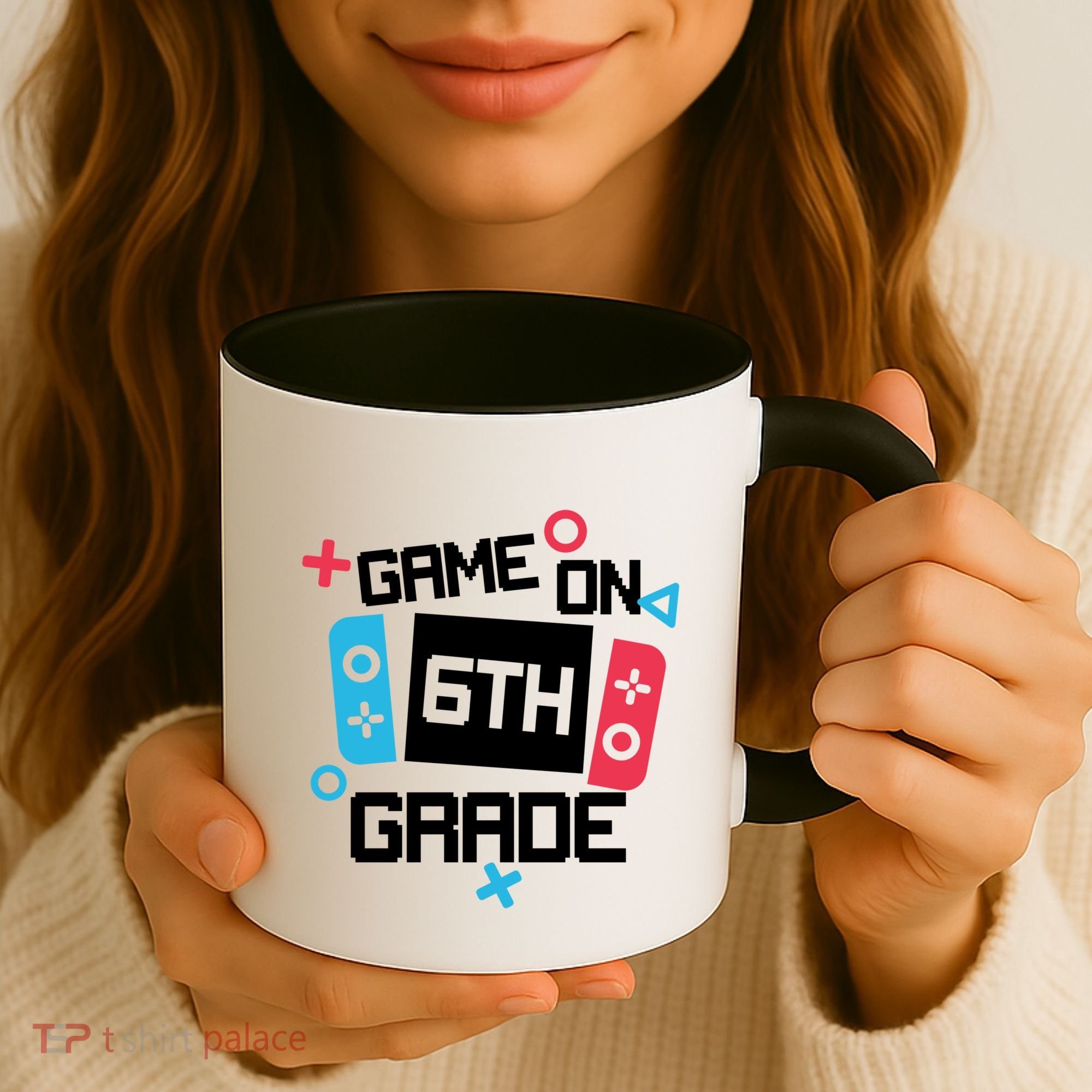 Gamer Back To School Gift Game On Sixth 6Th Grade Cute Gift Coffee Mug