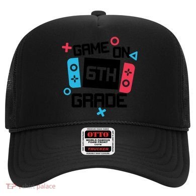 Gamer Back To School Gift Game On Sixth 6Th Grade Cute Gift Hat