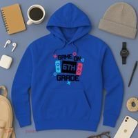 Gamer Back To School Gift Game On Sixth 6Th Grade Cute Gift Hoodie thumb 3