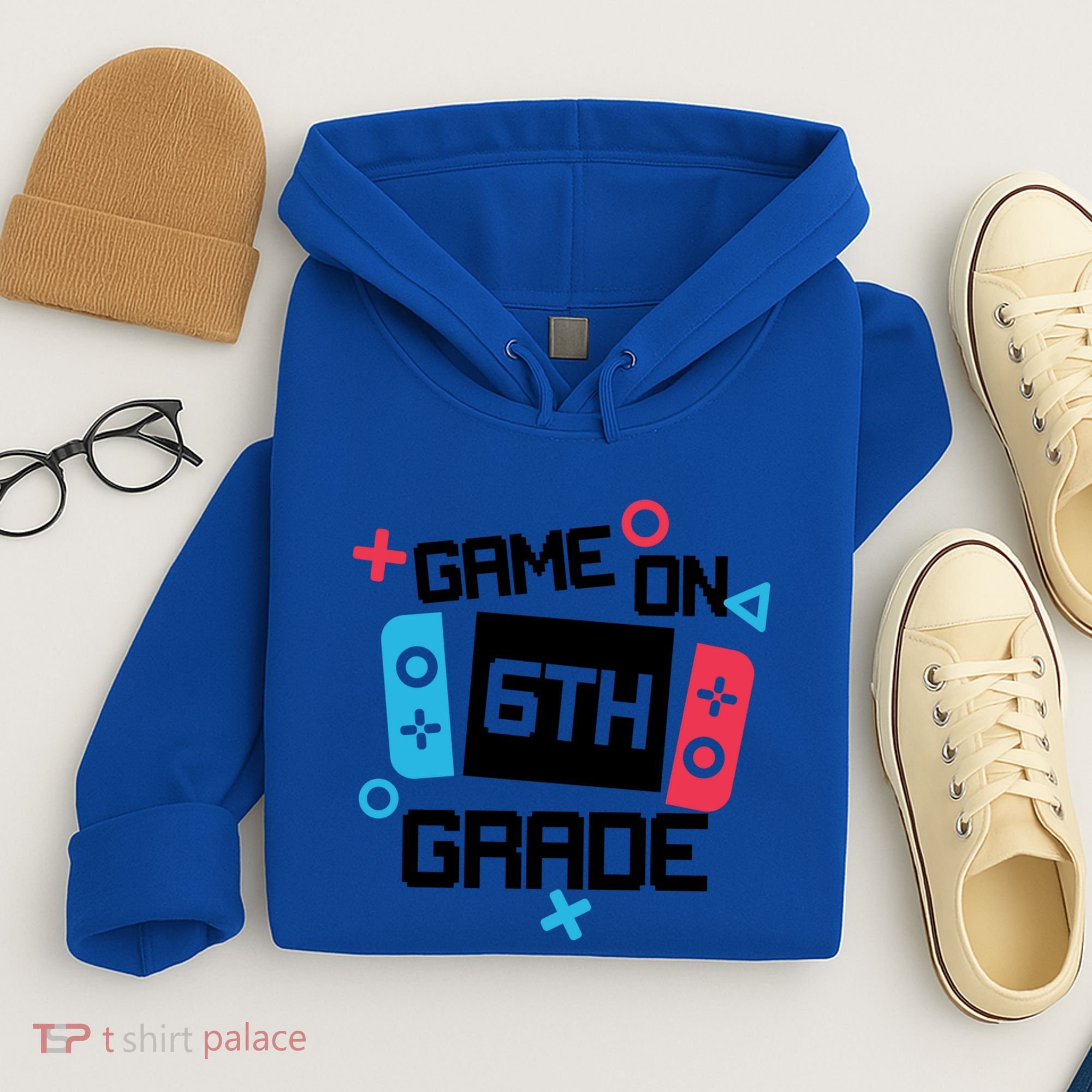 Gamer Back To School Gift Game On Sixth 6Th Grade Cute Gift Hoodie