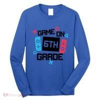 Gamer Back To School Gift Game On Sixth 6Th Grade Cute Gift Long Sleeve Shirt thumb 0