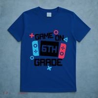 Gamer Back To School Gift Game On Sixth 6Th Grade Cute Gift T-Shirt thumb 5