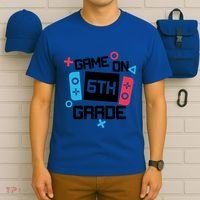 Gamer Back To School Gift Game On Sixth 6Th Grade Cute Gift T-Shirt thumb 6