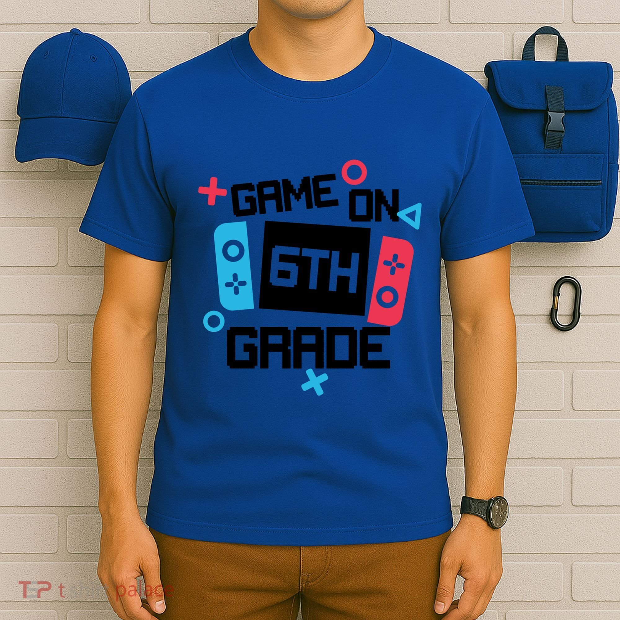 Gamer Back To School Gift Game On Sixth 6Th Grade Cute Gift T-Shirt