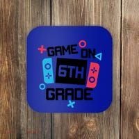 Gamer Back To School Gift Game On Sixth 6Th Grade Cute Gift Coaster thumb 0