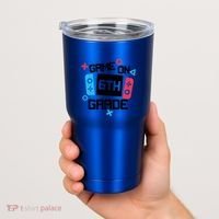 Gamer Back To School Gift Game On Sixth 6Th Grade Cute Gift Tumbler thumb 2
