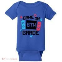 Gamer Back To School Gift Game On Sixth 6Th Grade Cute Gift Baby Bodysuit thumb 0