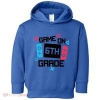 Gamer Back To School Gift Game On Sixth 6Th Grade Cute Gift Toddler Hoodie thumb 0