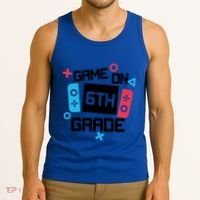 Gamer Back To School Gift Game On Sixth 6Th Grade Cute Gift Tank Top thumb 3