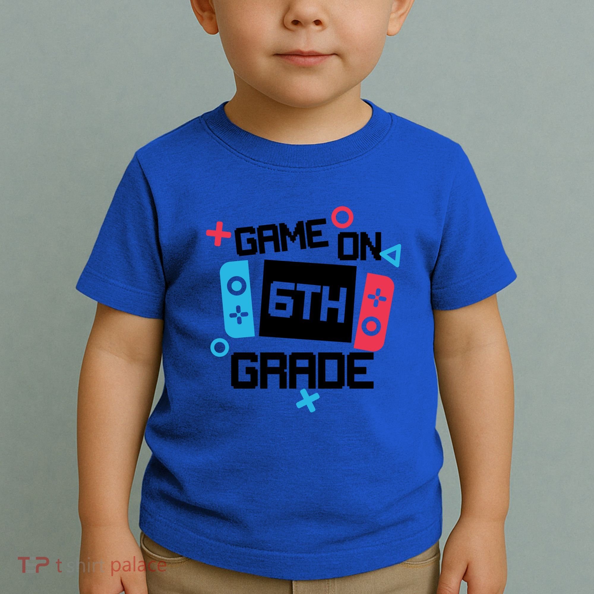 Gamer Back To School Gift Game On Sixth 6Th Grade Cute Gift Toddler T-Shirt