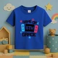 Gamer Back To School Gift Game On Sixth 6Th Grade Cute Gift Toddler T-Shirt thumb 3