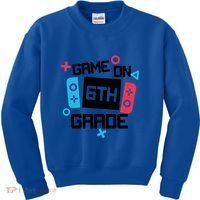 Gamer Back To School Gift Game On Sixth 6Th Grade Cute Gift Kids Sweatshirt thumb 0