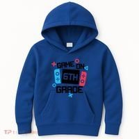 Gamer Back To School Gift Game On Sixth 6Th Grade Cute Gift Kids Hoodie thumb 0