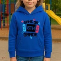 Gamer Back To School Gift Game On Sixth 6Th Grade Cute Gift Kids Hoodie thumb 3