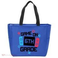 Gamer Back To School Gift Game On Sixth 6Th Grade Cute Gift Tote Bag thumb 0