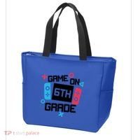 Gamer Back To School Gift Game On Sixth 6Th Grade Cute Gift Tote Bag thumb 3