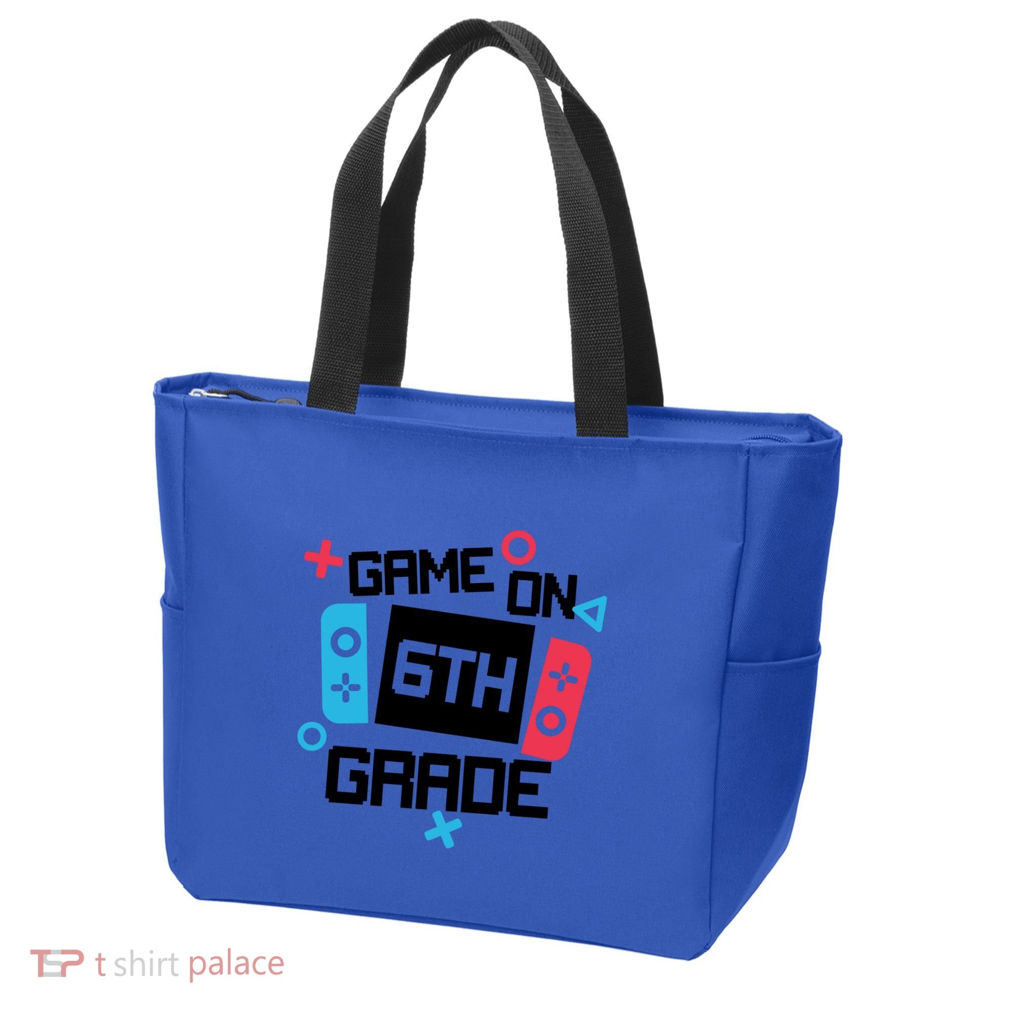 Gamer Back To School Gift Game On Sixth 6Th Grade Cute Gift Tote Bag