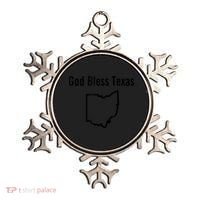 God Bless Texas Ohio Ornament thumb 0