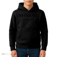 God Bless Texas Ohio Kids Hoodie thumb 4